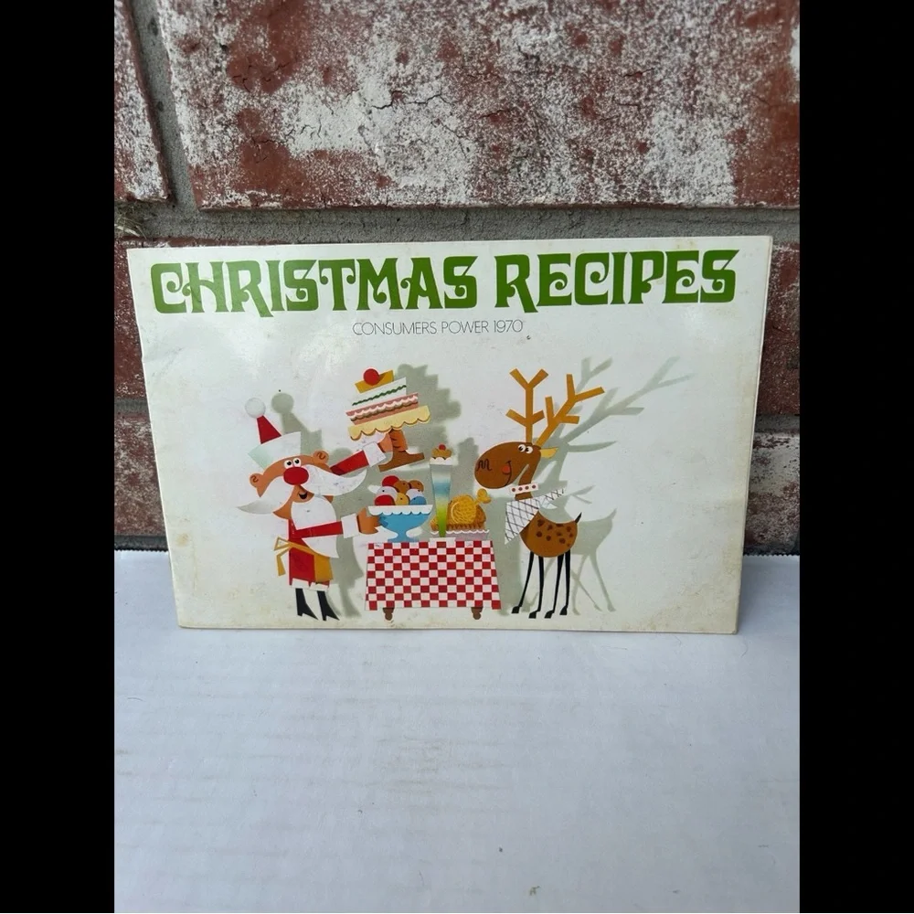 3/$12! Christmas Recipes Consumers Power Vintage Booklet 1970 Holidays Home